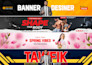 design youtube channel banner art design